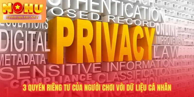 Người chơi nắm quyền kiểm soát dữ liệu cá nhân