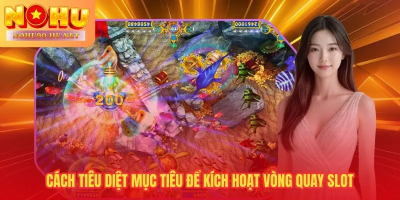 Dồn hỏa lực vào đúng mục tiêu để kích hoạt vòng quay Slot